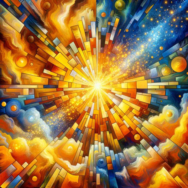 Paint by Numbers - Mosaic sun