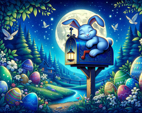 Paint by Numbers - Easter Post