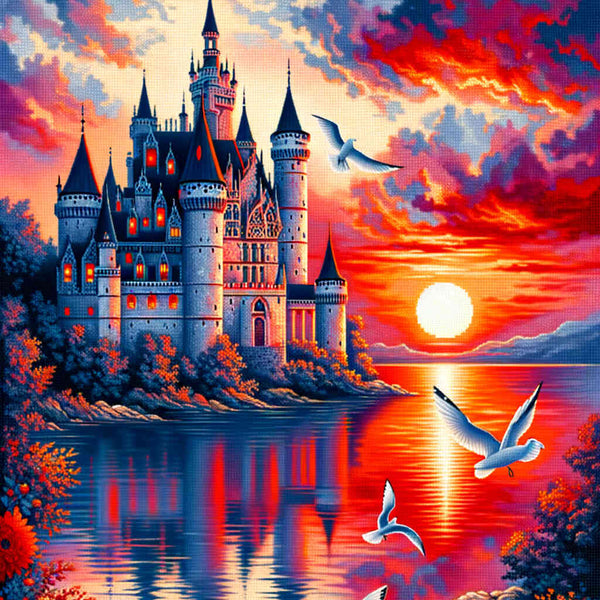 Paint by Numbers - Romantic Castle