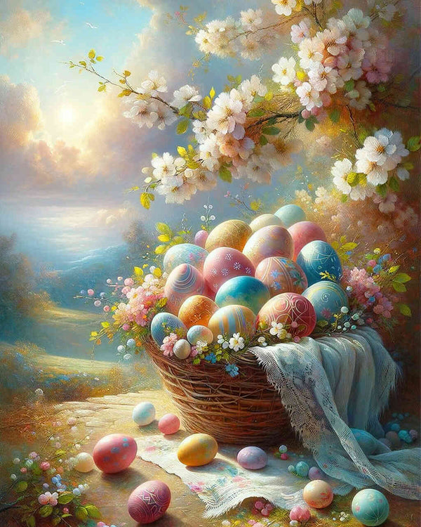 Paint by Numbers - Easter blessings