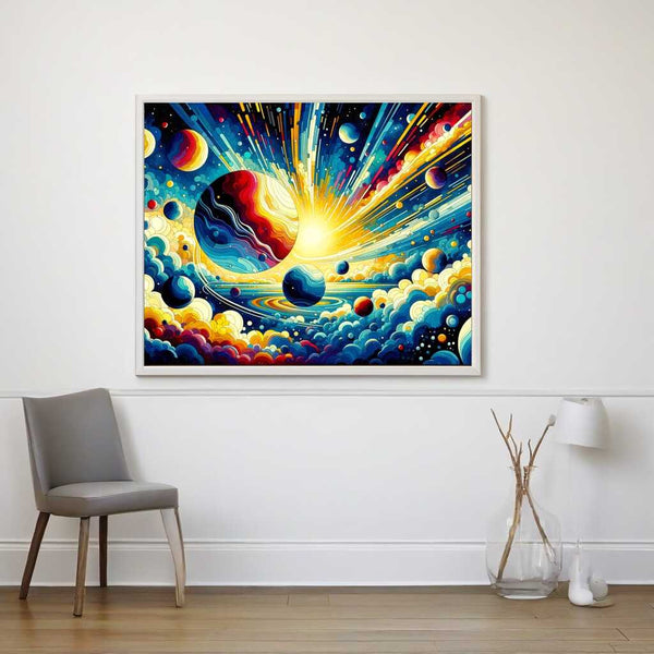 Paint by Numbers - Planets in the Universe of the Sun