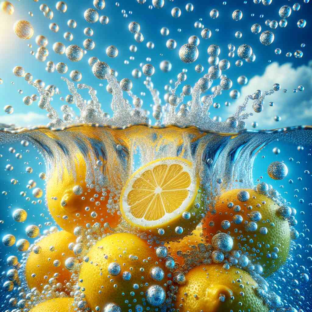 Paint by Numbers - Lemons in water