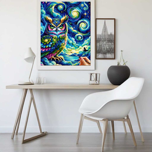 owl universe - Paint by Numbers