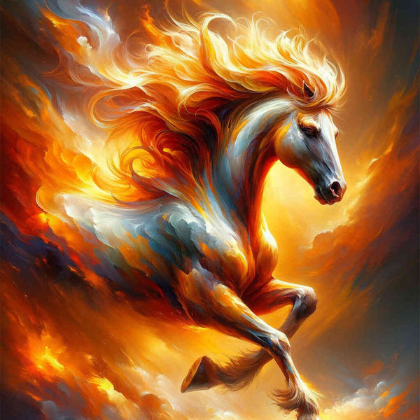 Horse, stallion - Paint by Numbers