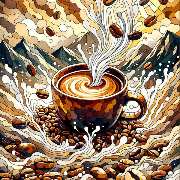Paint by Numbers - Coffee love