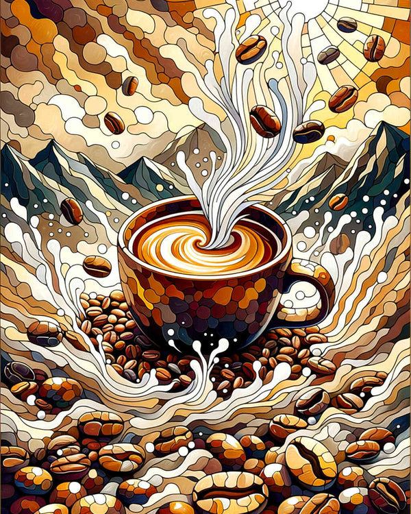 Paint by Numbers - Coffee love