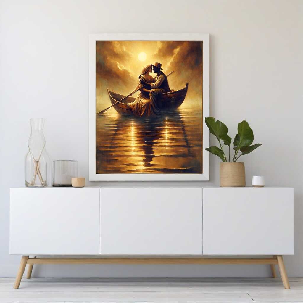 Paint by Numbers - Parchment in the Boat