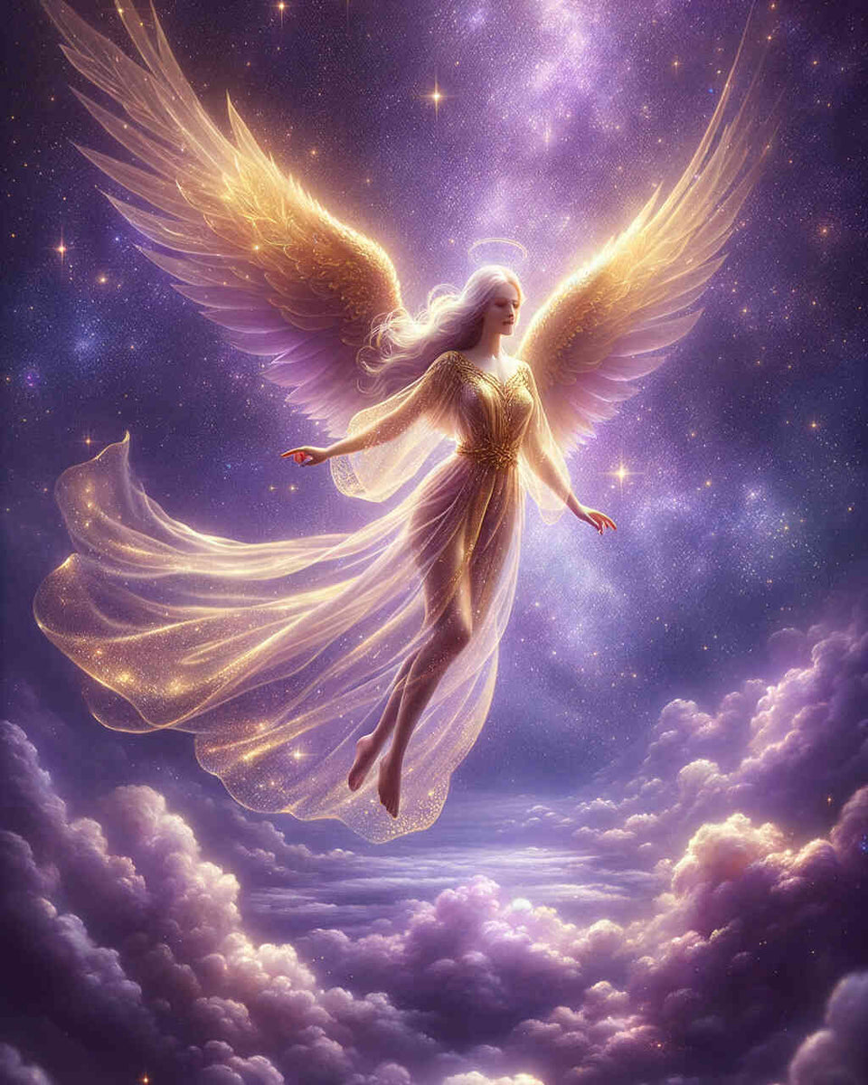 Paint by Numbers - Graceful Angel with Cepter