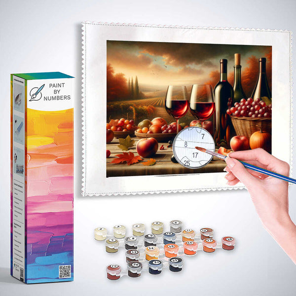 Paint by Numbers - Wine evening