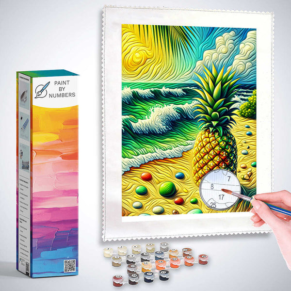 Paint by Numbers - Fruity pineapple