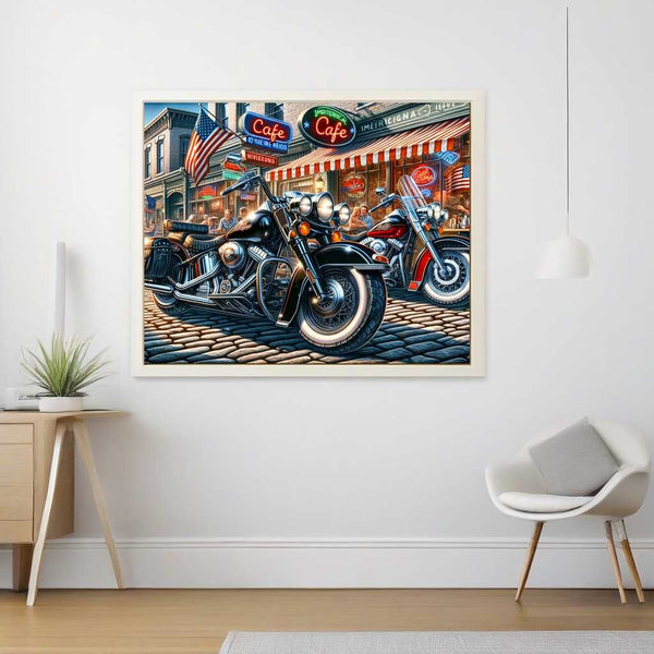 Paint by Numbers - Harleymeeting