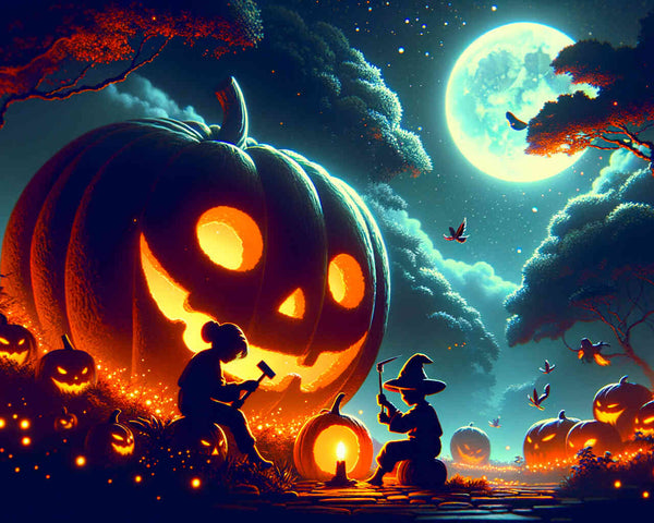 Paint by Numbers - Giant pumpkin