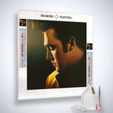 Diamond Painting Kit - Elvis, the King of Rock'n'Roll with Paint by Numbers Design