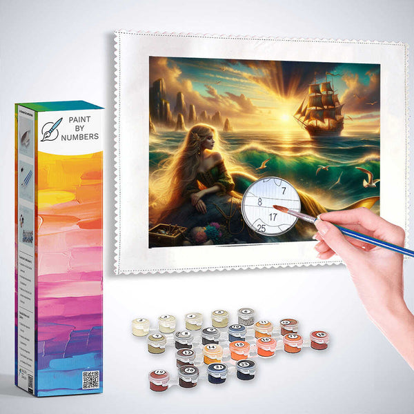 Paint by Numbers - Mermaid