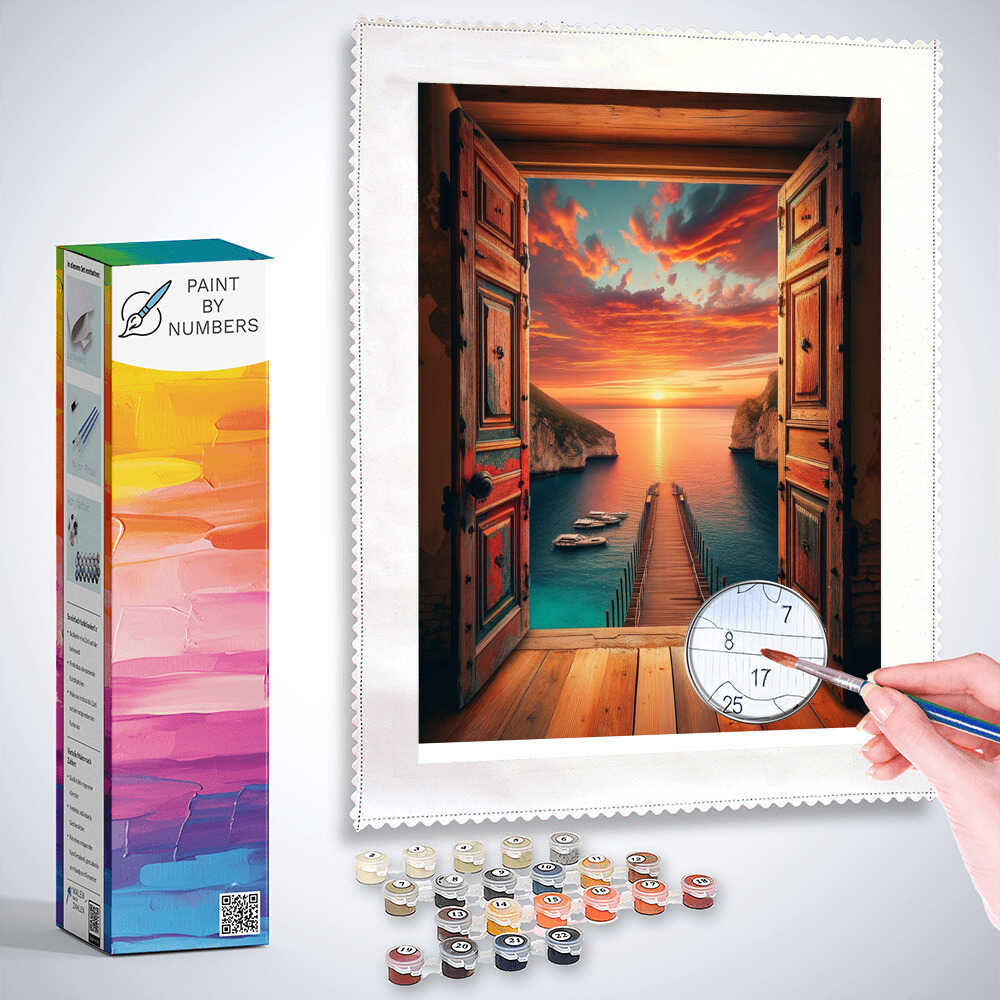 Paint by Numbers - Door to the sea