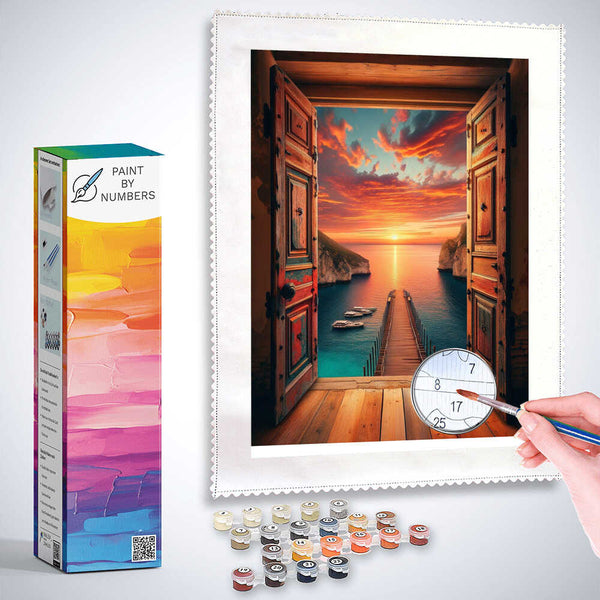 Paint by Numbers - Door to the sea