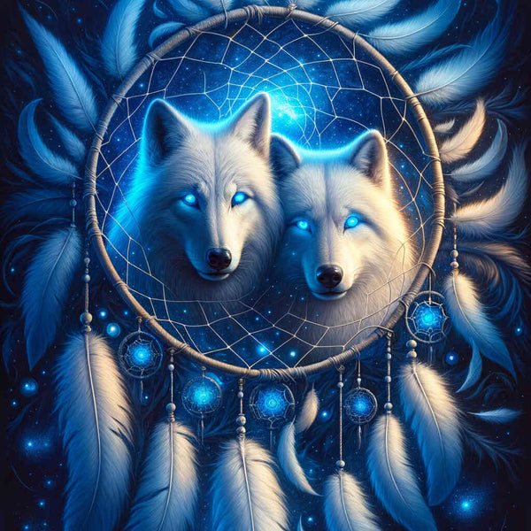 Paint by Numbers - Wolf Dream Goblet