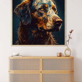 Diamond Painting - Treuer Begleiter - gedruckt in Ultra-HD - Neu eingetroffen, Quadratisch, Tiere