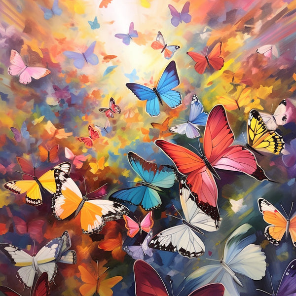 Butterflies - Paint by Numbers
