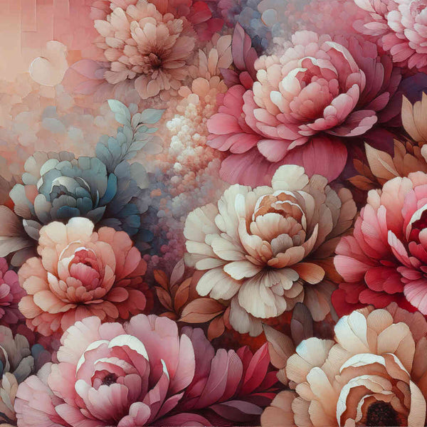 Peonies - Paint by Numbers