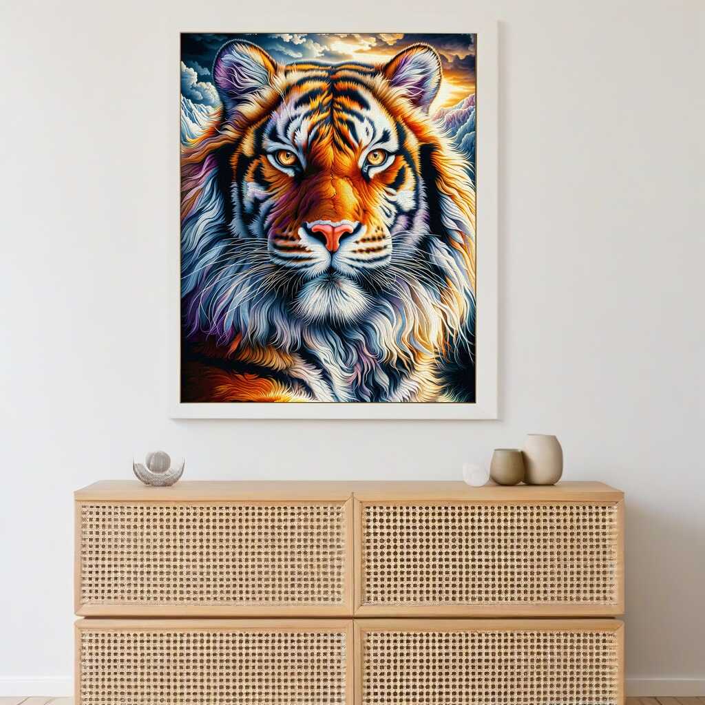 Paint by Numbers - Impressive Tiger