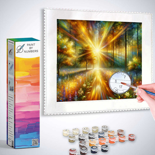 Paint by Numbers - Forest glow
