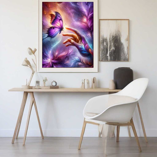 Paint by Numbers - Butterfly on hand