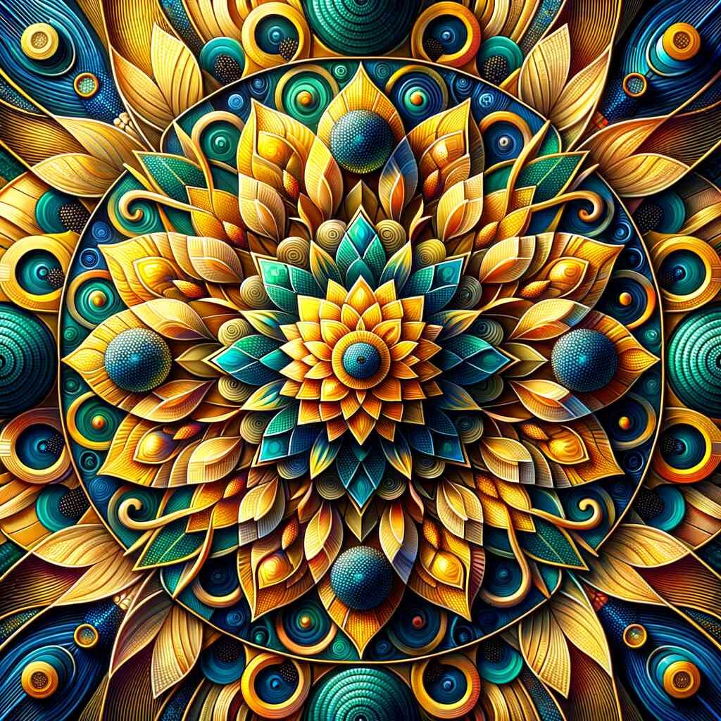 Paint by Numbers - Mandala 3D