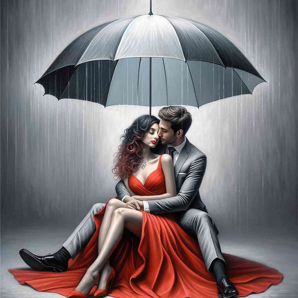 Paint by Numbers - Couple on the wall
