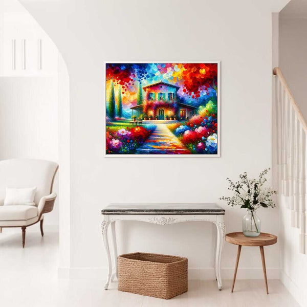 Mediterranean house - Paint by Numbers