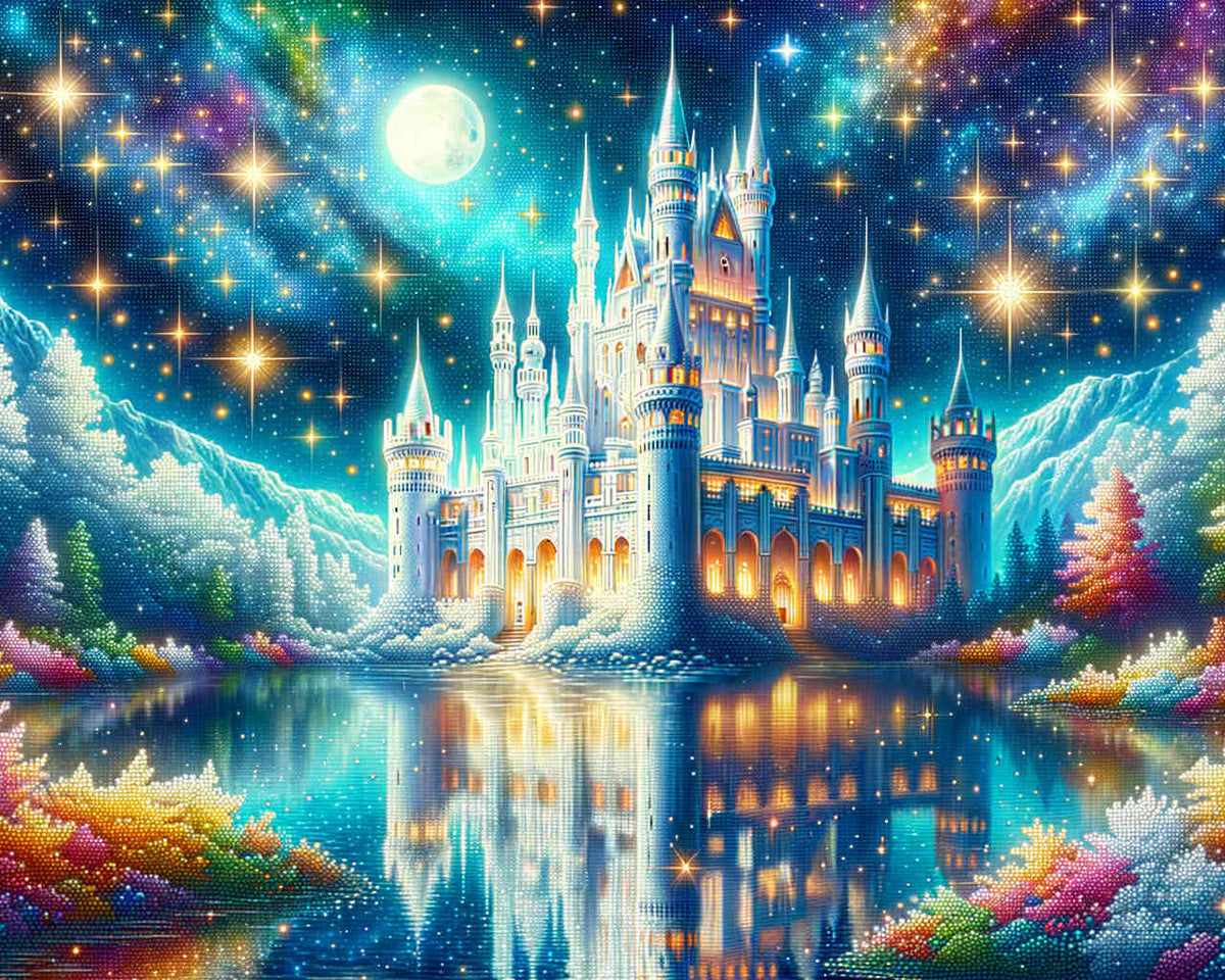 Paint by Numbers - Castle in the air