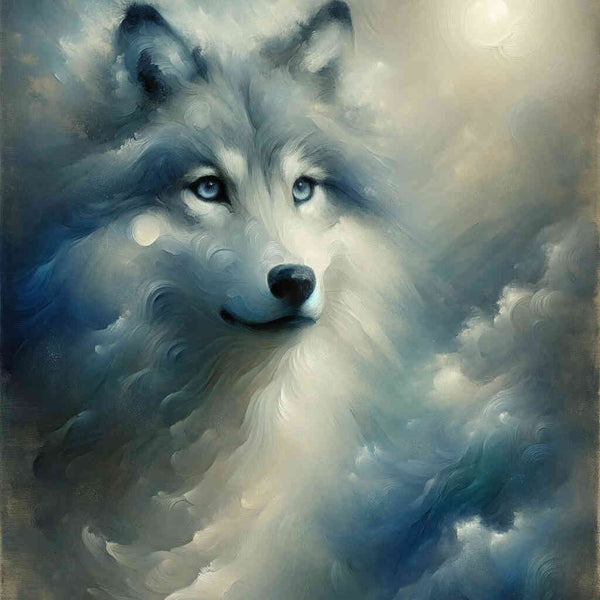 Paint by Numbers - Color Impression Loving Wolf
