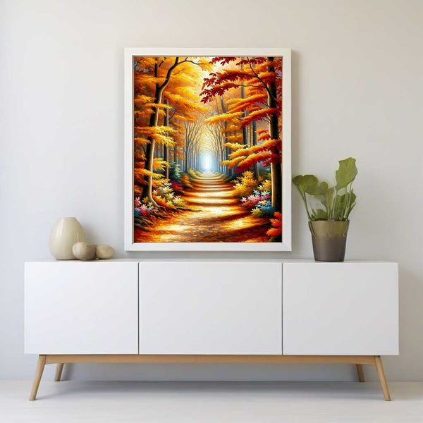 Paint by Numbers - Autumn Forest Trail