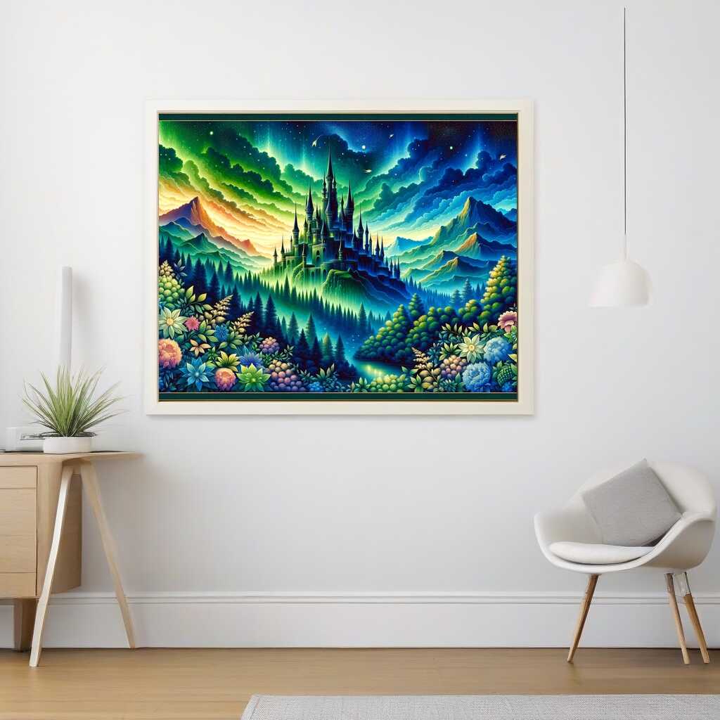 Paint by Numbers - Fantasy castle