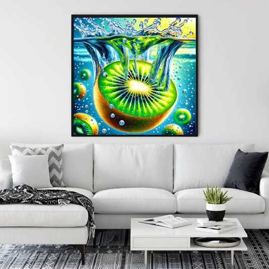 Paint by Numbers - Kiwi in Water