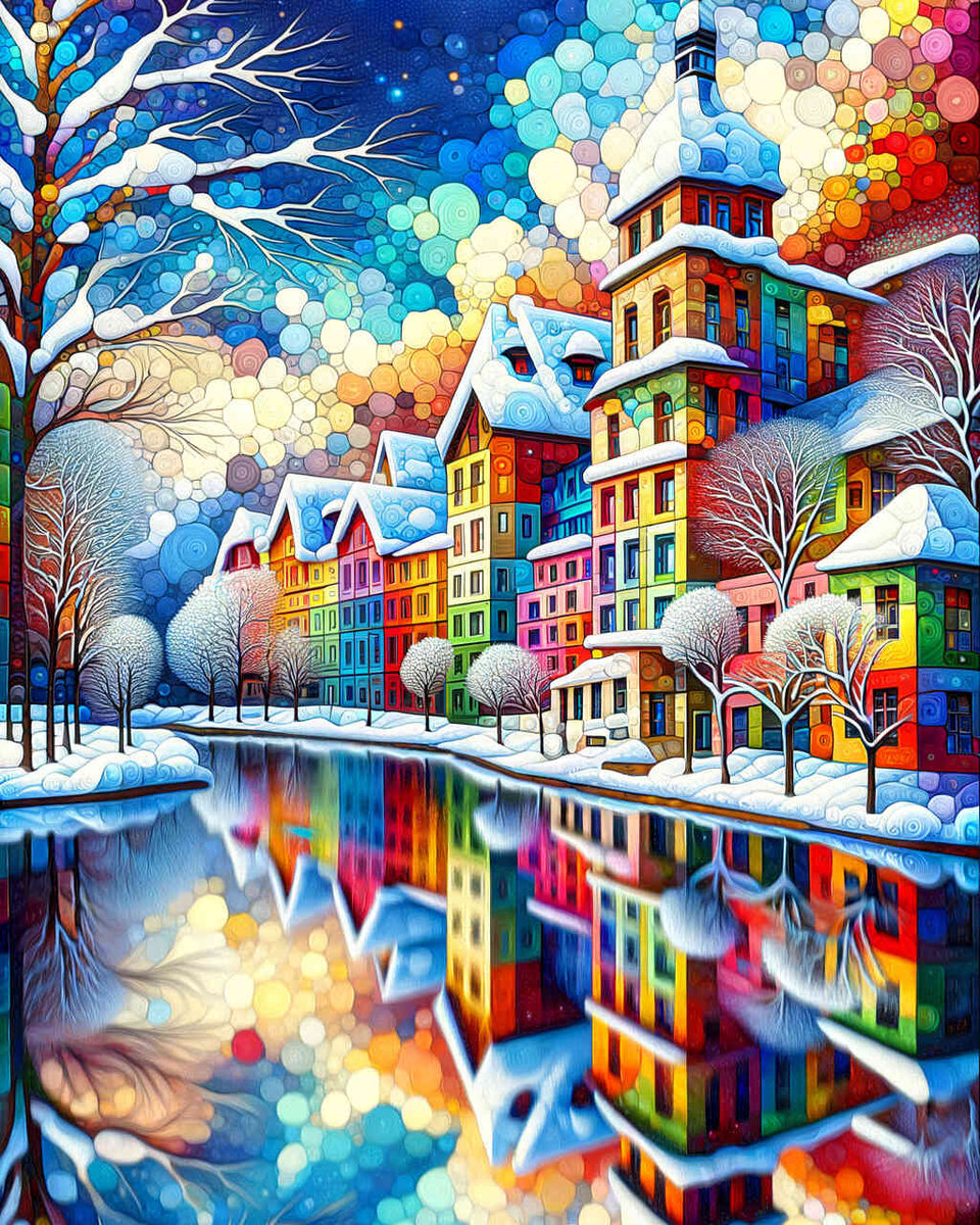 Paint by Numbers - Buntehauser Abstract