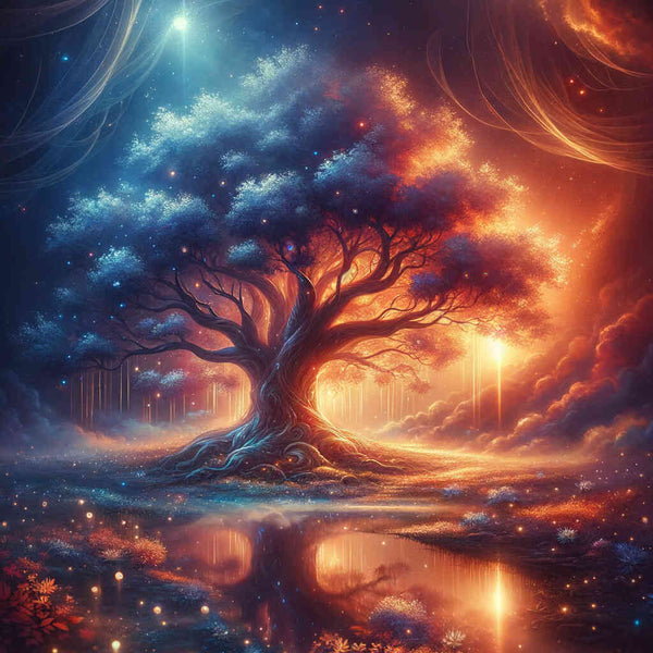 Paint by Numbers - Enchanting tree
