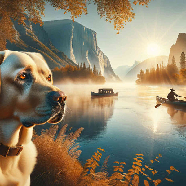 Paint by Numbers - Dog on the river