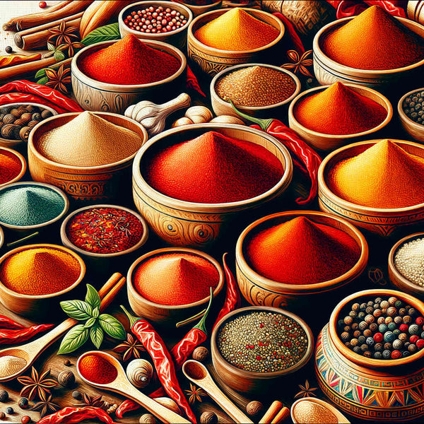 Paint by Numbers - Spices of the world