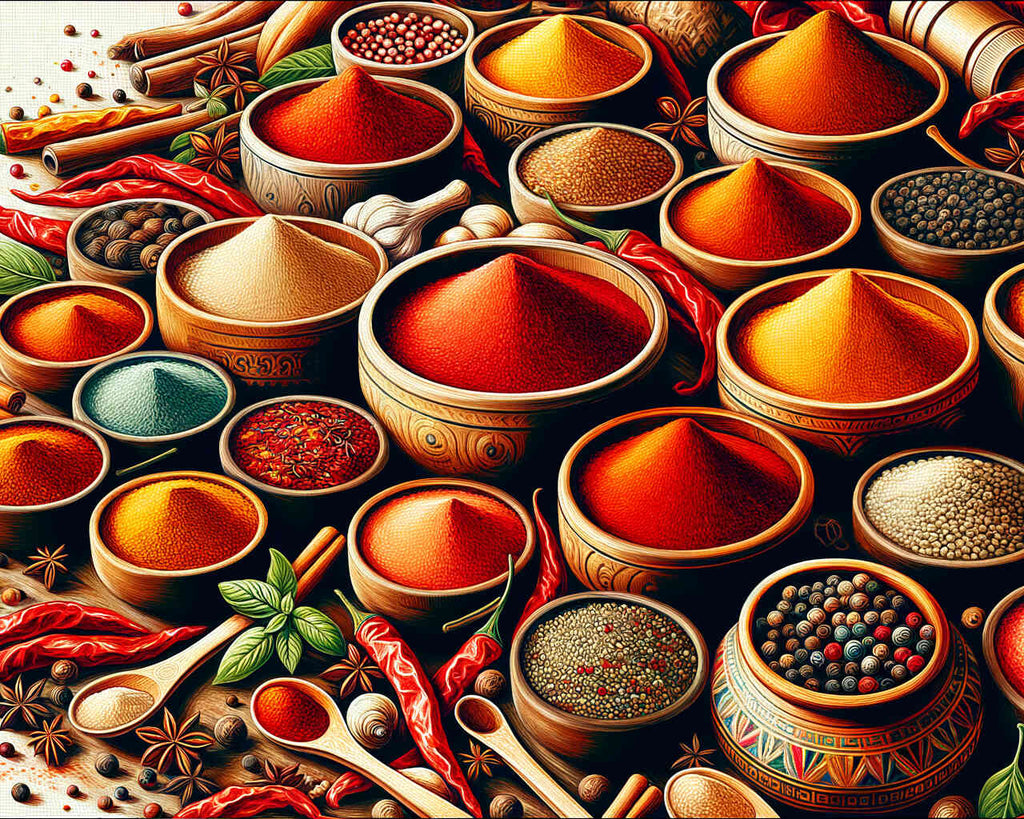 Paint by Numbers - Spices of the world