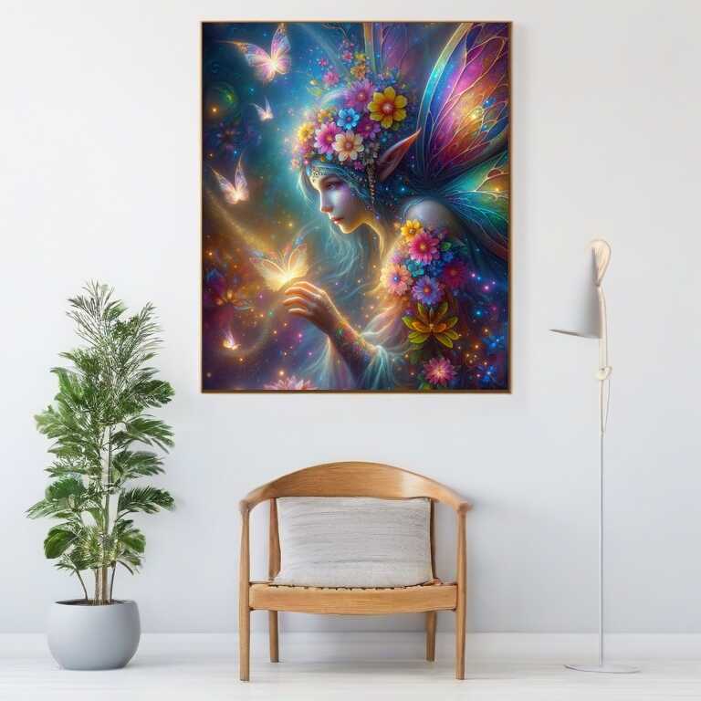 Paint by Numbers - Colorful elf
