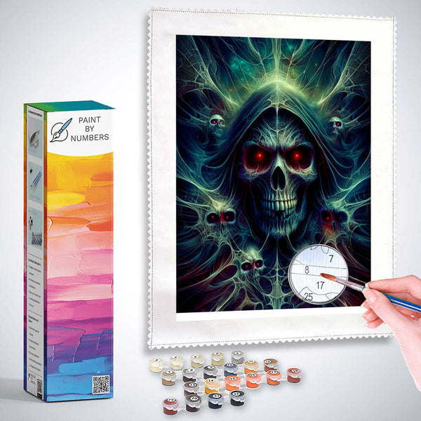Paint by Numbers - Skull Vampire