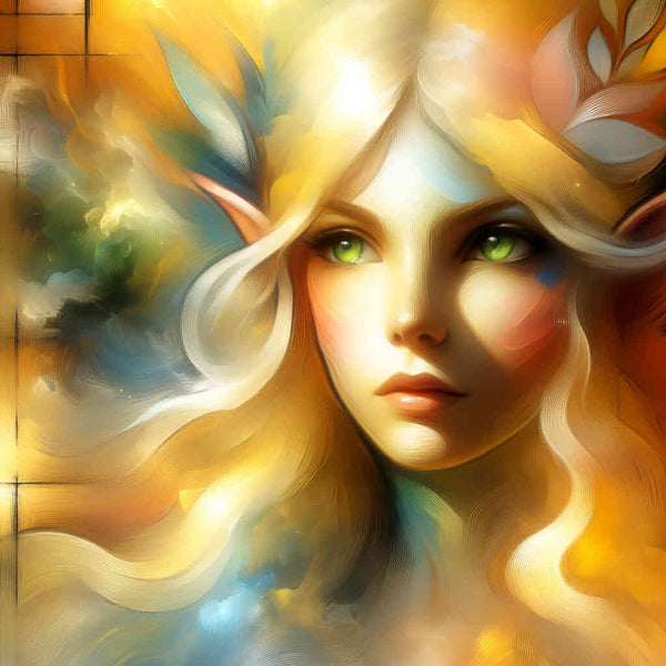 Paint by Numbers - Blonde elf