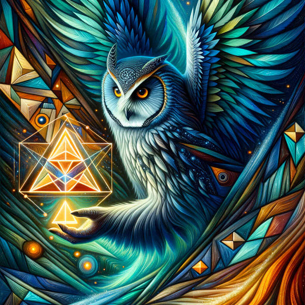 Paint by Numbers - Owl with Anhander
