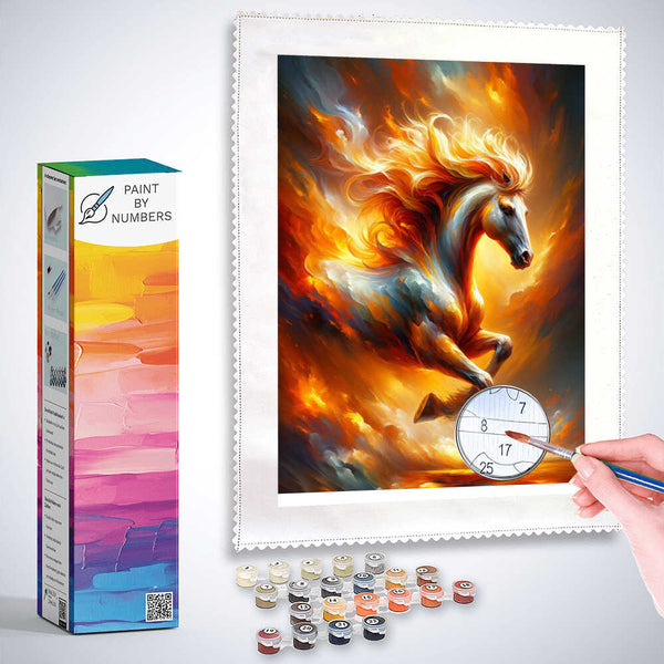 Horse, stallion - Paint by Numbers