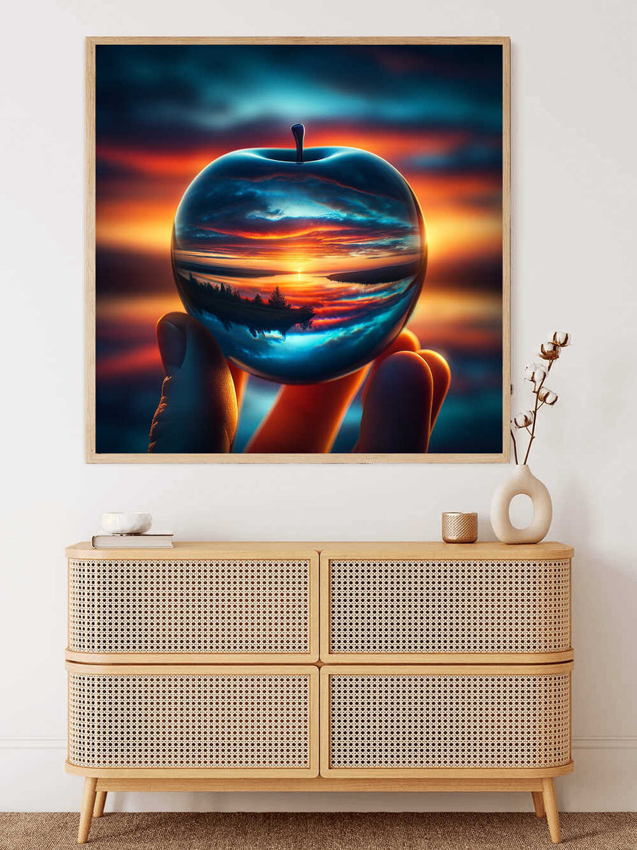 Paint by Numbers - Glass Apple Evening Mood