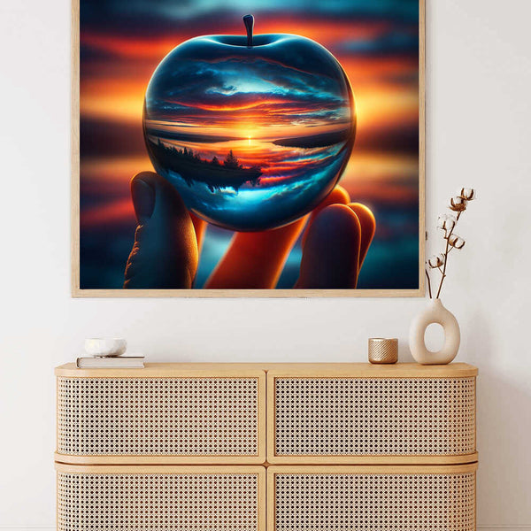 Paint by Numbers - Glass Apple Evening Mood