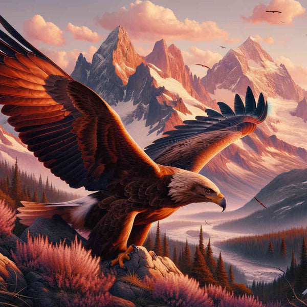 Paint by Numbers - Majestic eagle