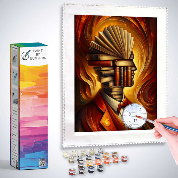 Paint by Numbers - Book Man