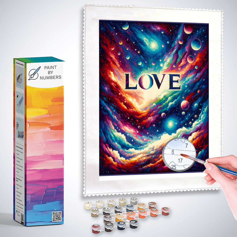 Paint by Numbers - Love Letters